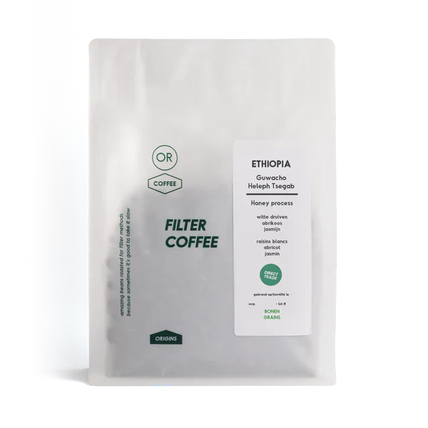 Recette OR Coffee : Éthiopie – Guwacho avec la cafetière Chemex