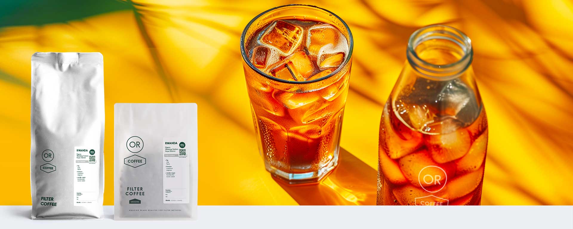 Recette OR Coffee : Cold Brew avec Rwanda Ngera pour filtre