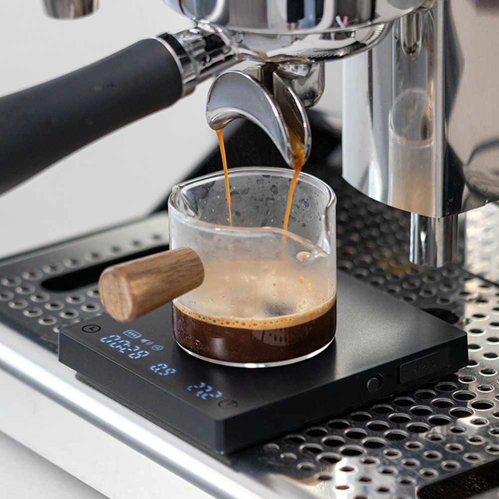 TIMEMORE Blackmirror Basic Mini espressoweegschaal, zwart