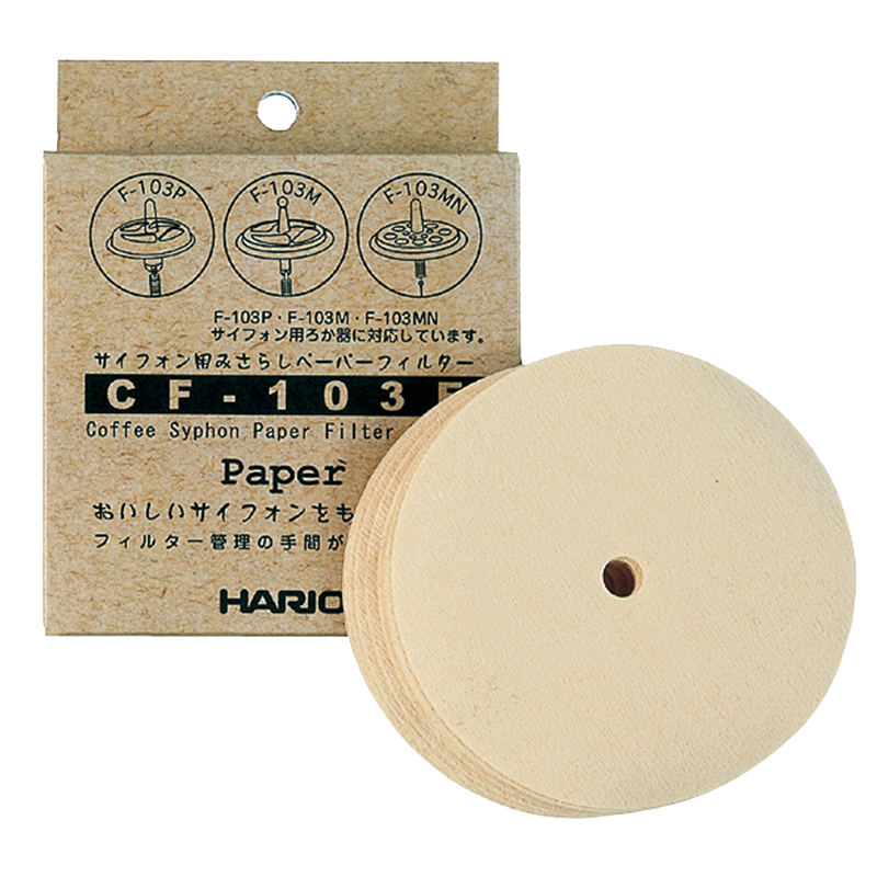 Hario sifon papierfilters (100 st.)