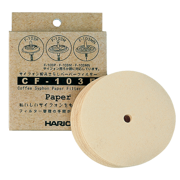 Hario sifon papierfilters (100 st.)