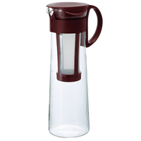 Hario Mizudashi Cold Brew Coffee Pot 1000 ml, Chocolate Brown