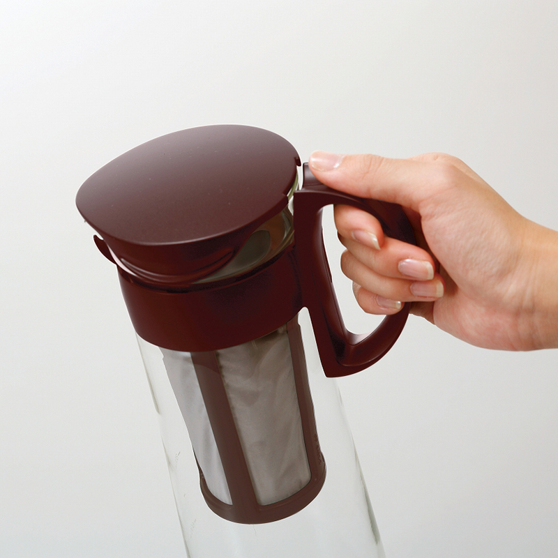 Hario Mizudashi Cold Brew Coffee Pot 1000 ml, Chocolate Brown