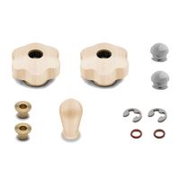 Lelit Upgrade Kit for Mara X – Wooden Handles – Maple