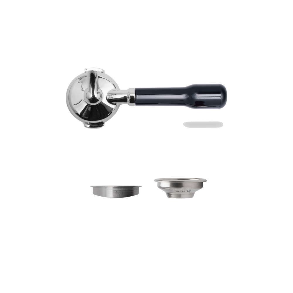 Lelit58 Portafilter – 58 mm with Spouts – 1-way, high