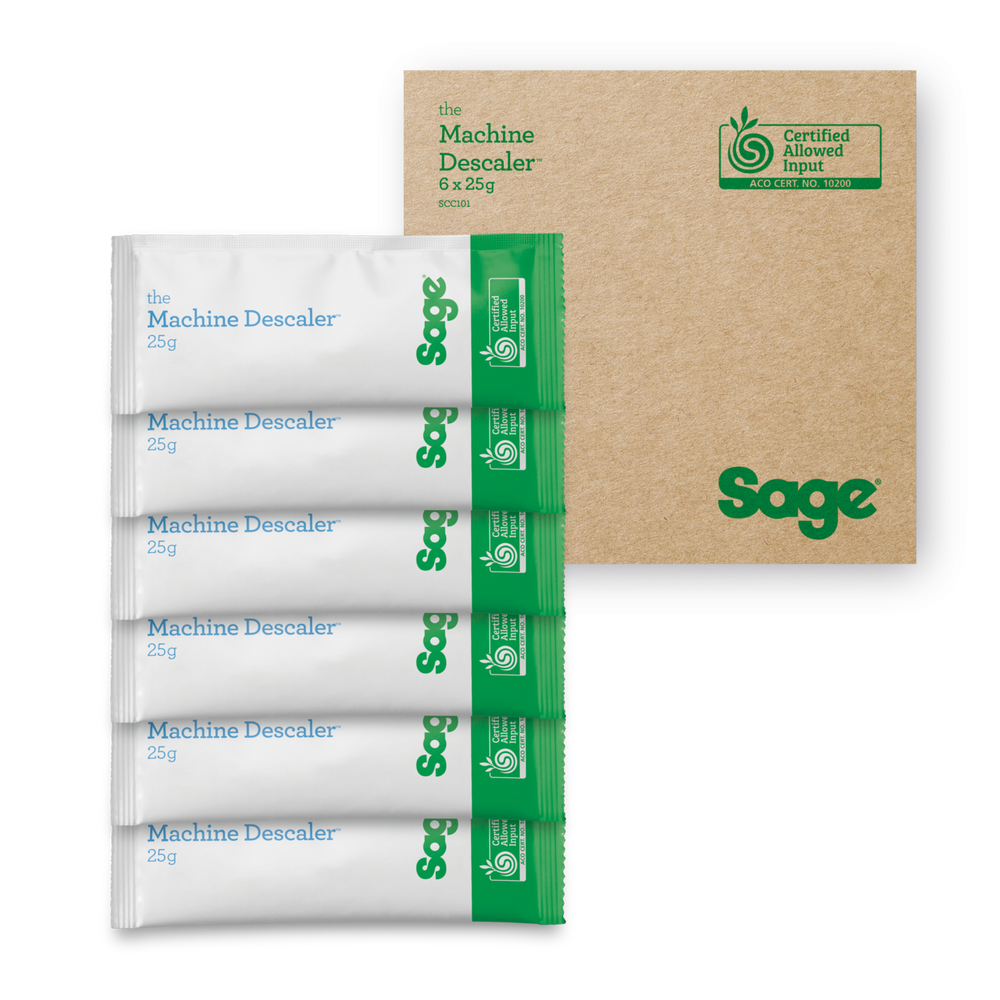 Sage The Descaler – descaling powder – 6 sachets