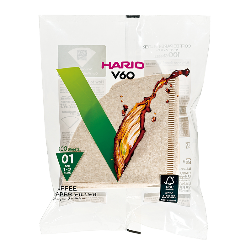 Hario V60 Filters Natural
