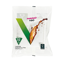 Hario V60 papieren filters, wit, maat 02