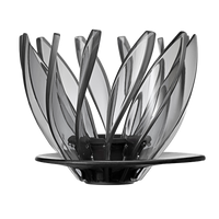 Hario V60 Dripper Suiren, Transparent Black
