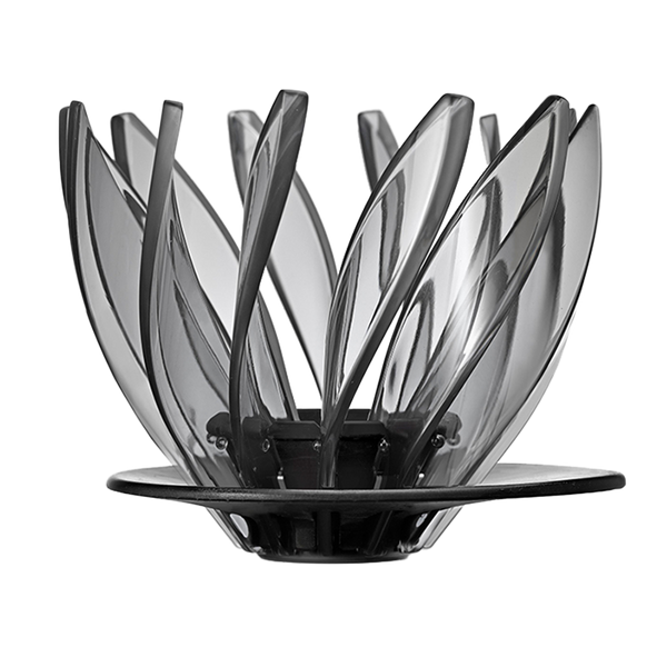 Hario V60 dripper Suiren, transparant zwart