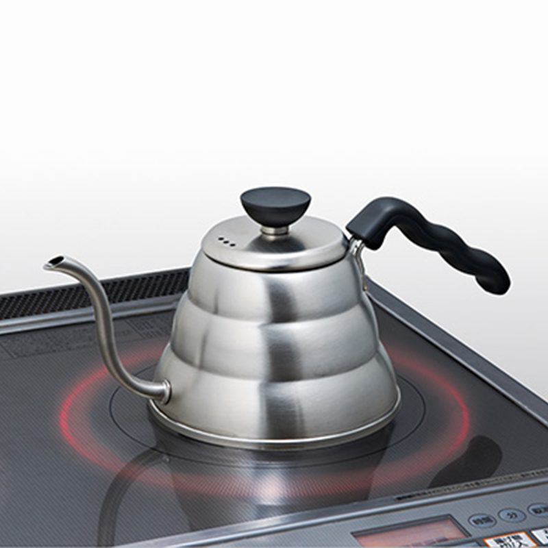 Hario V60 Buono waterketel 600 ml, zilver