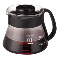 Hario V60 Range Server transparant, maat 01 (360 ml)