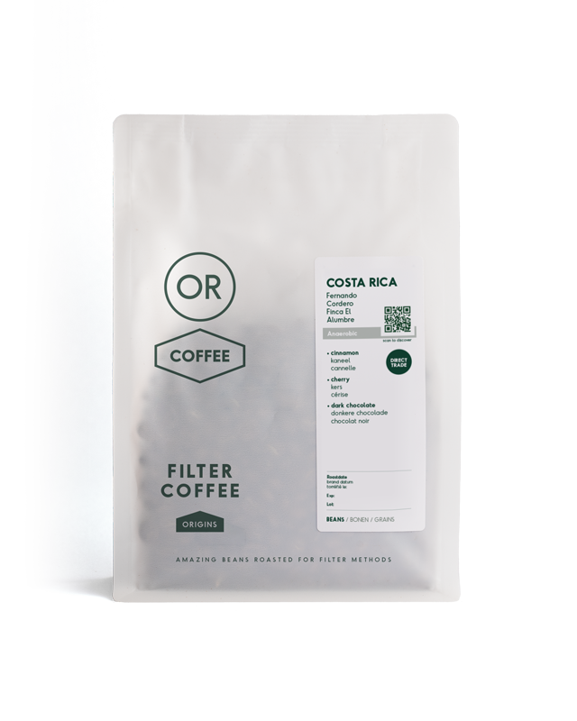 Costa Rica Fernando Cordero - Anaeobic specialty coffee for filter - 250g