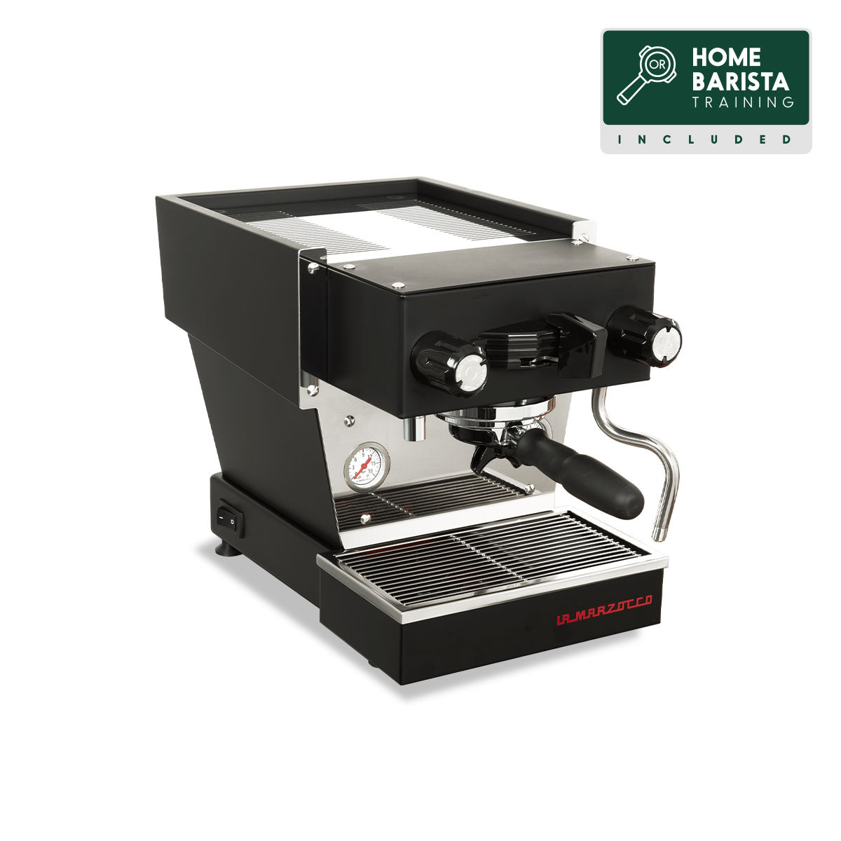 La Marzocco Linea Micra - Zwart met gratis geschenk t.w.v. €130