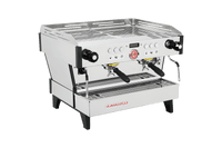 La Marzocco Linea PB 2-group on high legs, angled view